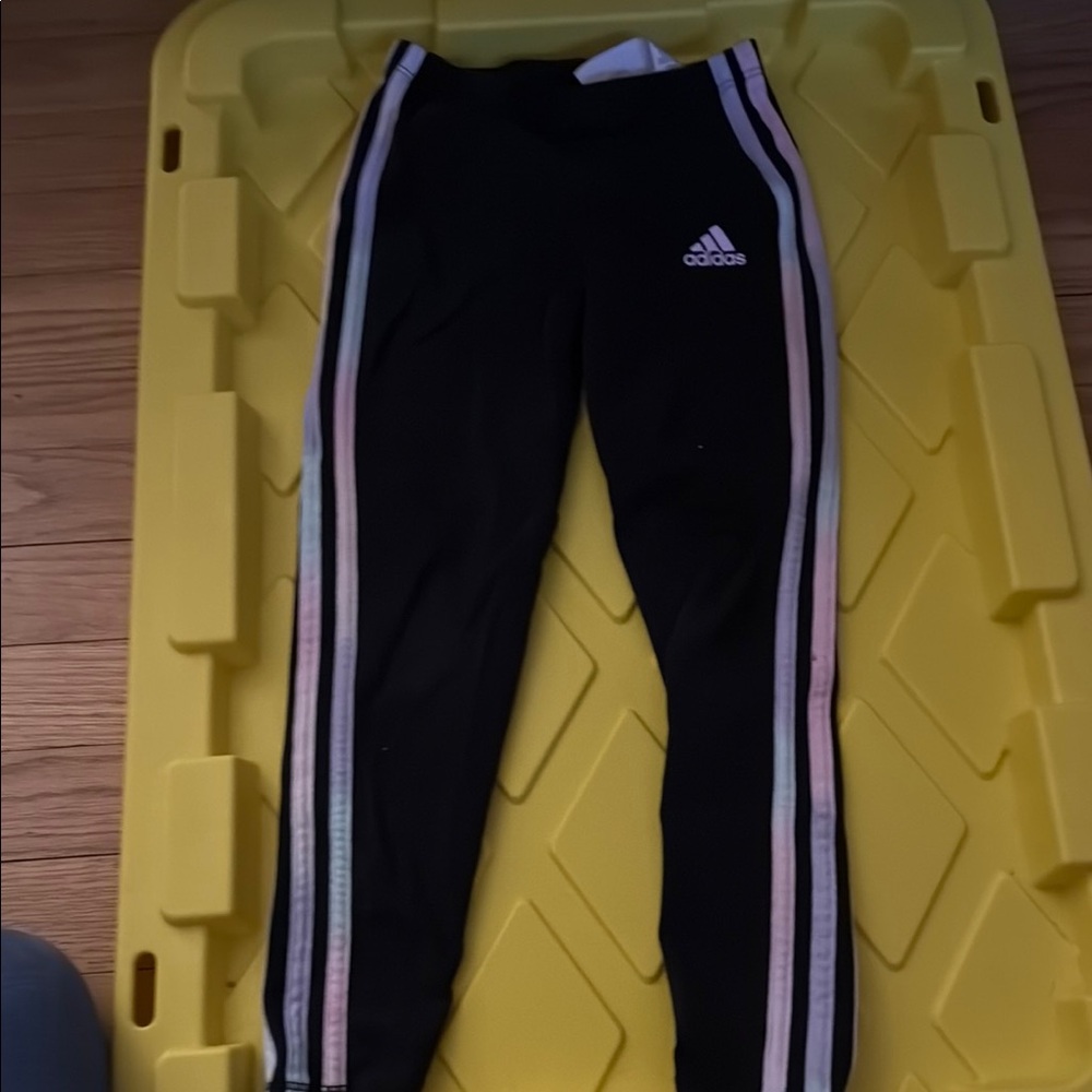 Adidas Kids Black Leggings